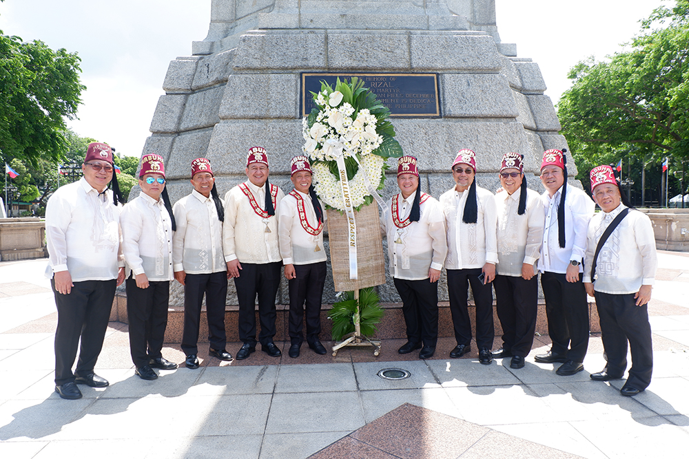 Wreath Laying at Rizal Monument