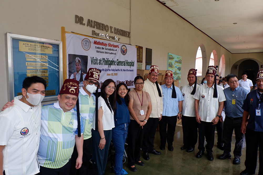 Donation of Medical Supplies and Wheelchairs with Food Packs to PGH